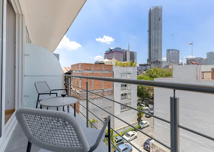 508 Capitalia Balcony Retreat Apartment Mexico City